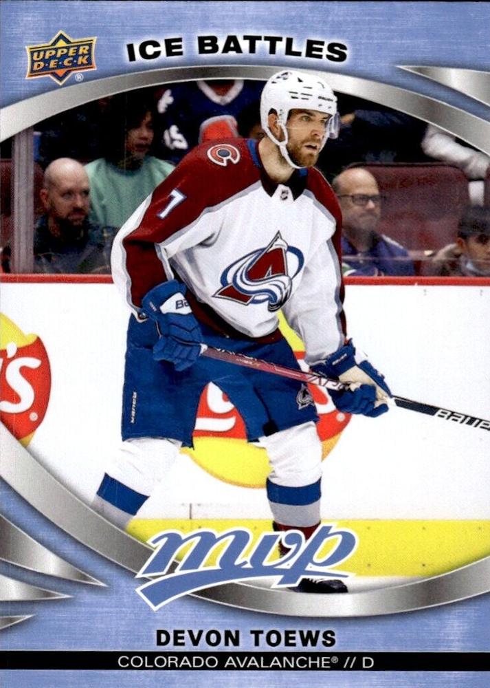 Devon Toews #171 Colorado Avalanche | 2023-24 Upper Deck MVP Ice Battles