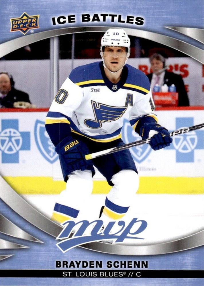 Brayden Schenn #172 St. Louis Blues | 2023-24 Upper Deck MVP Ice Battles