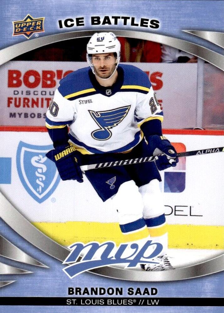Brandon Saad #178 St. Louis Blues | 2023-24 Upper Deck MVP Ice Battles