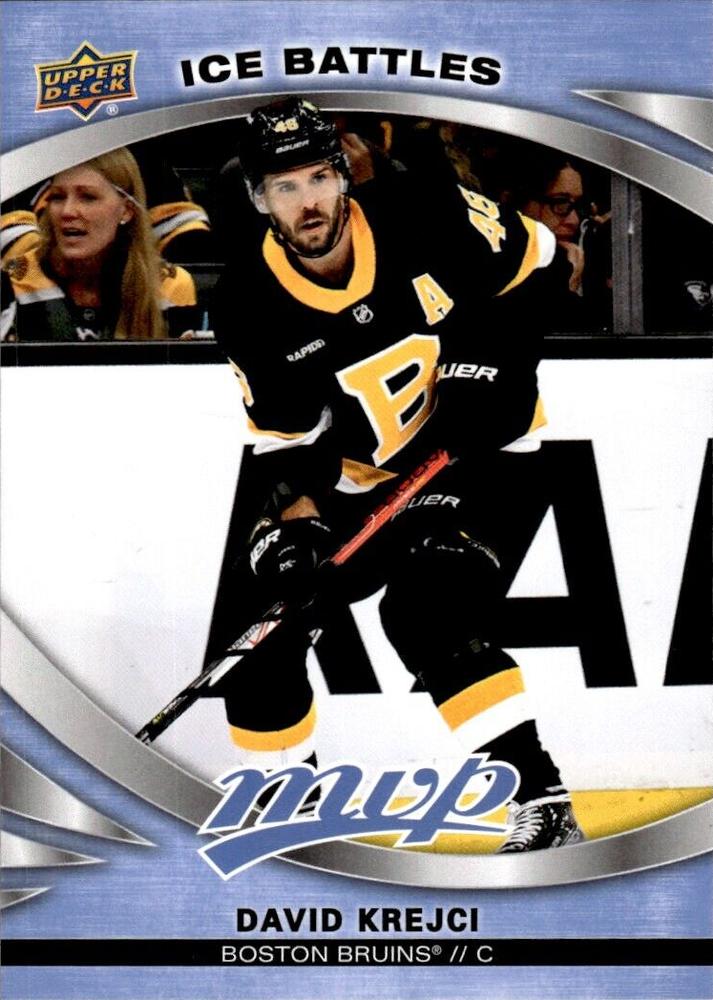 David Krejci #179 Boston Bruins | 2023-24 Upper Deck MVP Ice Battles