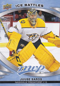 Juuse Saros #181 Nashville Predators | 2023-24 Upper Deck MVP Ice Battles