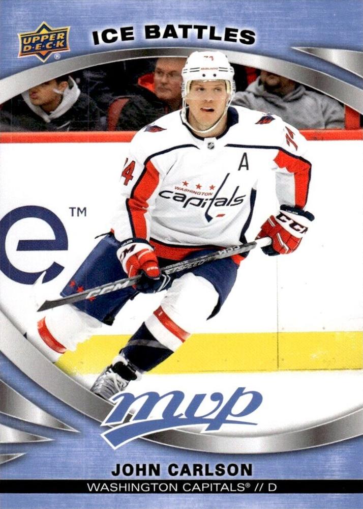 John Carlson #183 Washington Capitals | 2023-24 Upper Deck MVP Ice Battles