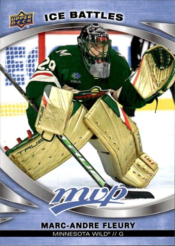 Marc-Andre Fleury #186 Minnesota Wild | 2023-24 Upper Deck MVP Ice Battles