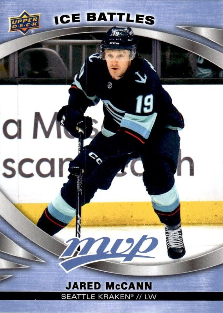 Jared McCann #212 Seattle Kraken | 2023-24 Upper Deck MVP Ice Battles