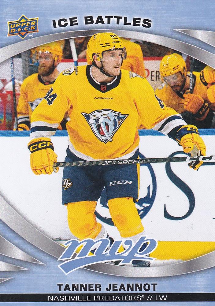 Tanner Jeannot #213 Nashville Predators | 2023-24 Upper Deck MVP Ice Battles