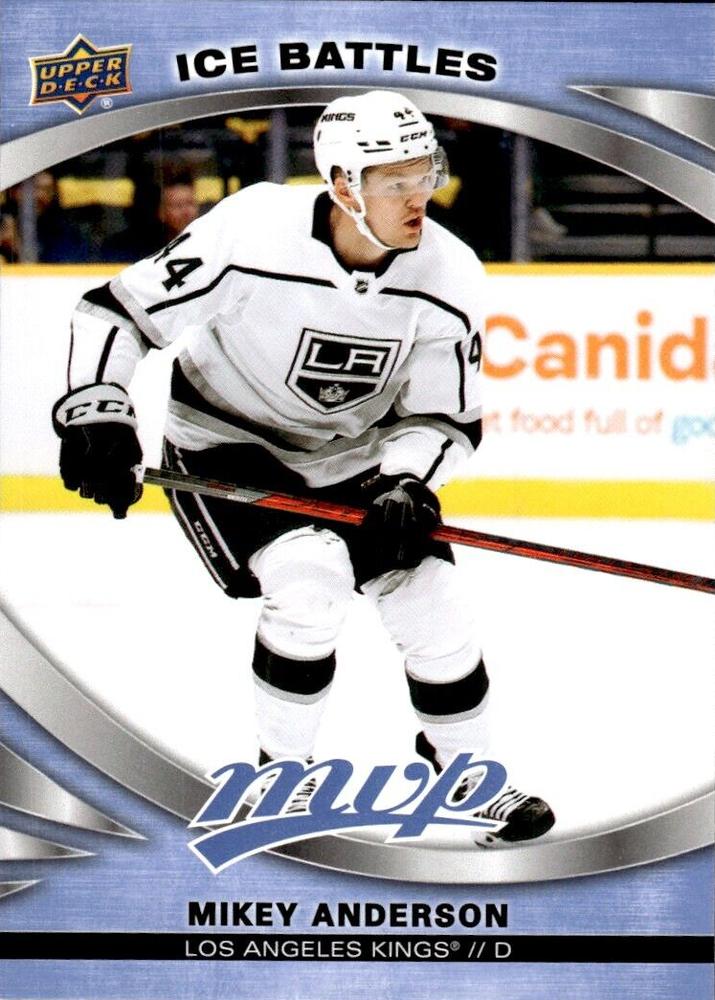 Mikey Anderson #214 Los Angeles Kings | 2023-24 Upper Deck MVP Ice Battles