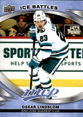 Oskar Lindblom #217 San Jose Sharks | 2023-24 Upper Deck MVP Ice Battles