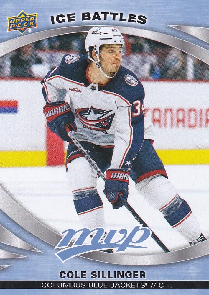 Cole Sillinger #219 Columbus Blue Jackets | 2023-24 Upper Deck MVP Ice Battles