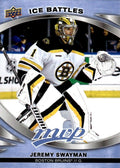 Jeremy Swayman #220 Boston Bruins | 2023-24 Upper Deck MVP Ice Battles