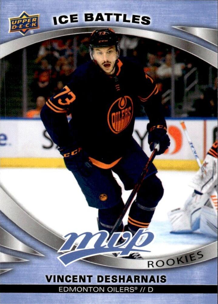 Vincent Desharnais Rookie #221 Edmonton Oilers | 2023-24 Upper Deck MVP Ice Battles