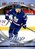 Bobby McMann Rookie #222 Toronto Maple Leafs | 2023-24 Upper Deck MVP Ice Battles