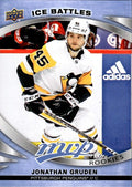 Jonathan Gruden Rookie #225 Pittsburgh Penguins | 2023-24 Upper Deck MVP Ice Battles