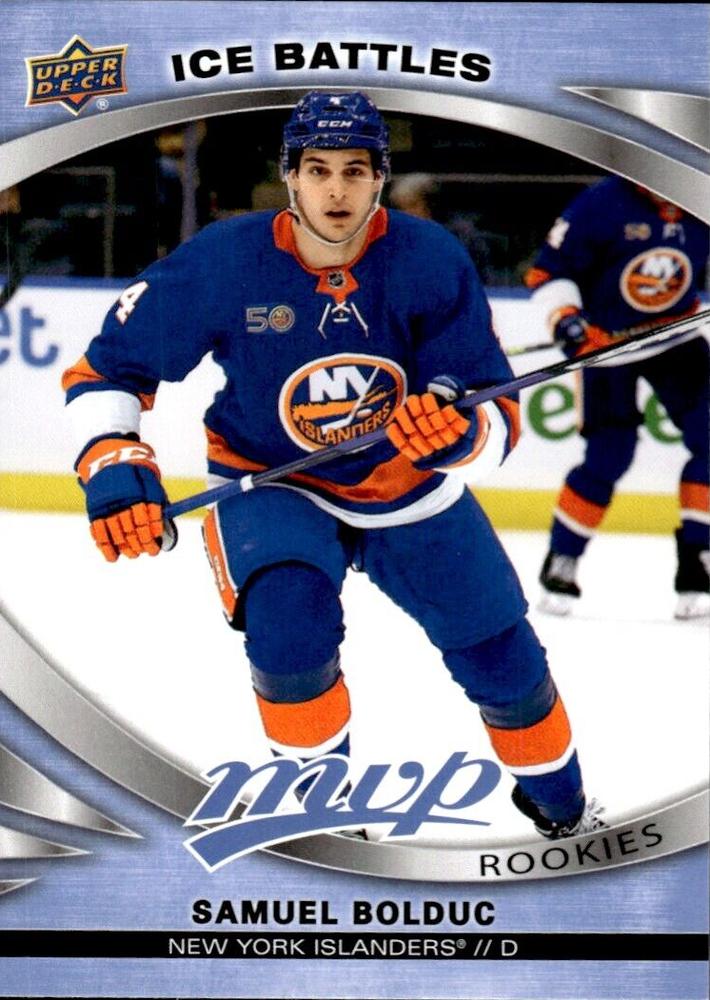 Samuel Bolduc Rookie #229 New York Islanders | 2023-24 Upper Deck MVP Ice Battles