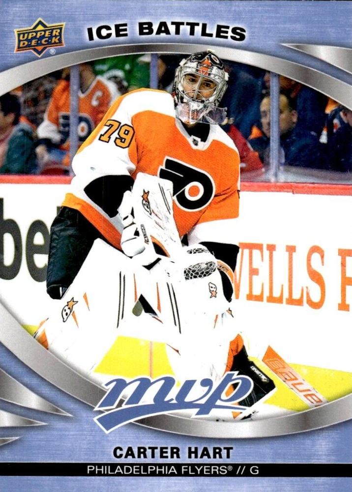 Carter Hart #22 Philadelphia Flyers | 2023-24 Upper Deck MVP Ice Battles