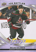 Milos Kelemen Rookie #230 Arizona Coyotes | 2023-24 Upper Deck MVP Ice Battles