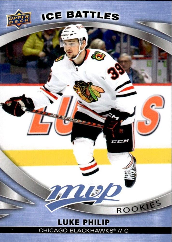 Luke Philp Rookie #231 Chicago Blackhawks | 2023-24 Upper Deck MVP Ice Battles