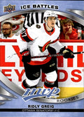 Ridly Greig Rookie #233 Ottawa Senators | 2023-24 Upper Deck MVP Ice Battles