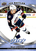 Billy Sweezey Rookie #238 Columbus Blue Jackets | 2023-24 Upper Deck MVP Ice Battles