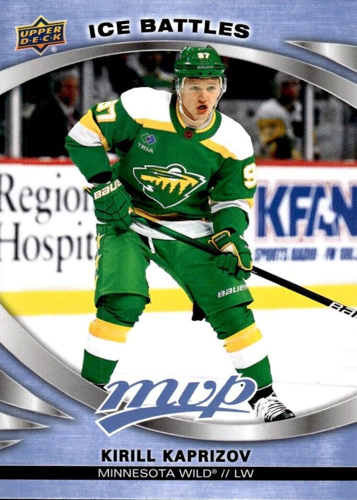 Kirill Kaprizov #23 Minnesota Wild | 2023-24 Upper Deck MVP Ice Battles