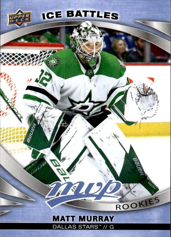 Matt Murray Rookie #240 Dallas Stars | 2023-24 Upper Deck MVP Ice Battles