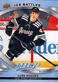 Luke Hughes Rookie #242 New Jersey Devils | 2023-24 Upper Deck MVP Ice Battles