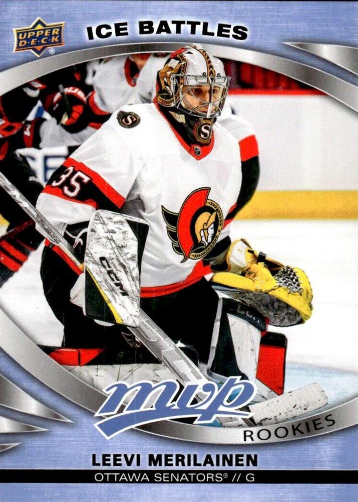 Leevi Merilainen Rookie #243 Ottawa Senators | 2023-24 Upper Deck MVP Ice Battles