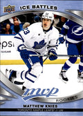Matthew Knies Rookie #244 Toronto Maple Leafs | 2023-24 Upper Deck MVP Ice Battles