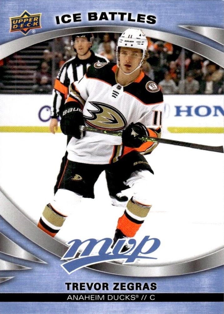 Trevor Zegras #26 Anaheim Ducks | 2023-24 Upper Deck MVP Ice Battles