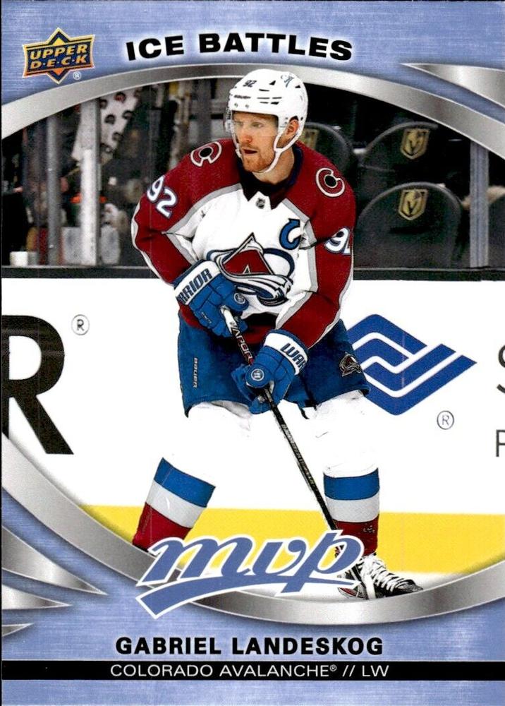 Gabriel Landeskog #28 Colorado Avalanche | 2023-24 Upper Deck MVP Ice Battles