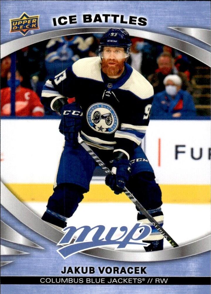 Jakub Voracek #32 Columbus Blue Jackets | 2023-24 Upper Deck MVP Ice Battles