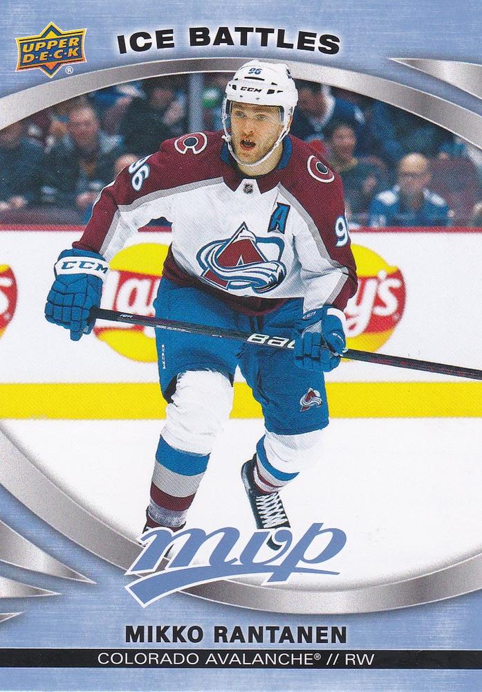 Mikko Rantanen #36 Colorado Avalanche | 2023-24 Upper Deck MVP Ice Battles