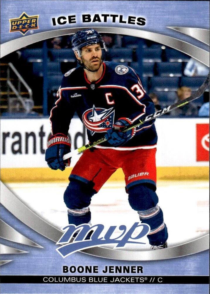 Boone Jenner #51 Columbus Blue Jackets | 2023-24 Upper Deck MVP Ice Battles