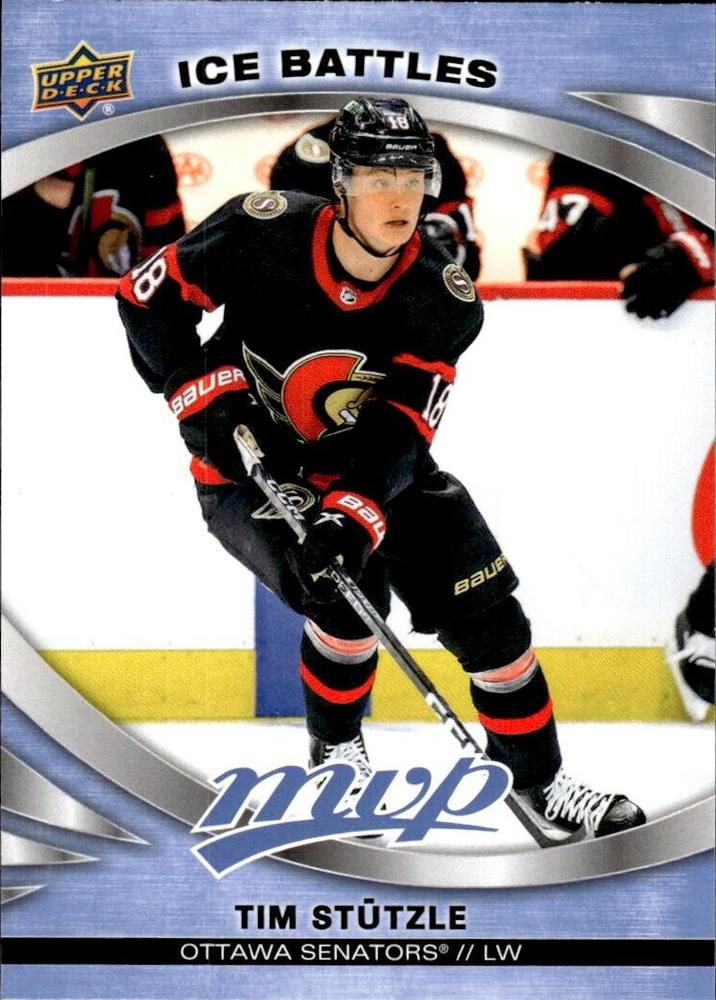 Tim Stutzle #52 Ottawa Senators | 2023-24 Upper Deck MVP Ice Battles