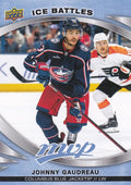 Johnny Gaudreau #57 Columbus Blue Jackets | 2023-24 Upper Deck MVP Ice Battles