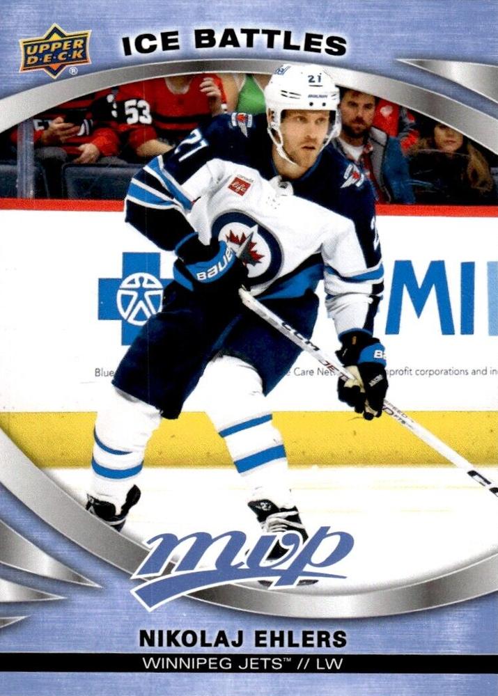 Nikolaj Ehlers #62 Winnipeg Jets | 2023-24 Upper Deck MVP Ice Battles