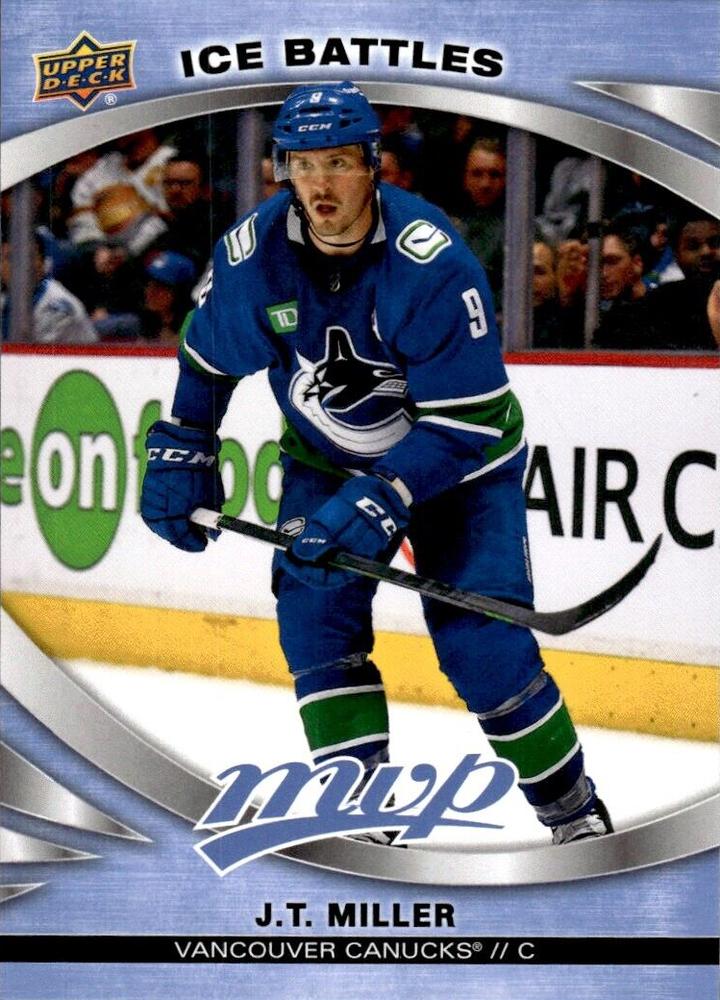 J.T. Miller #63 Vancouver Canucks | 2023-24 Upper Deck MVP Ice Battles