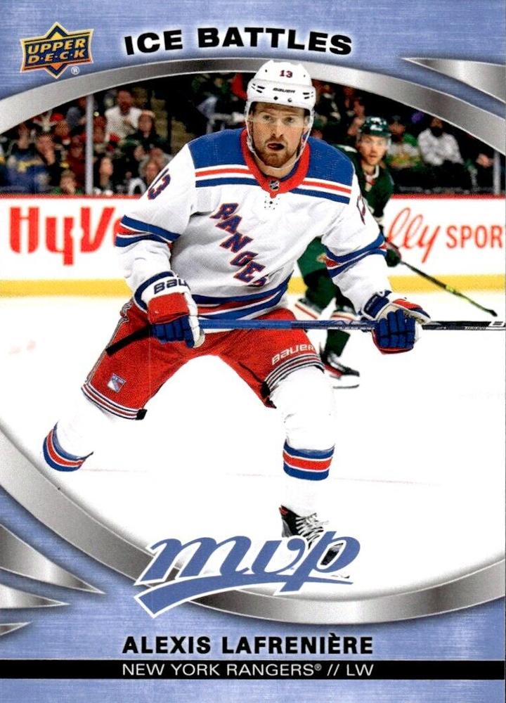 Alexis Lafreniere #66 New York Rangers | 2023-24 Upper Deck MVP Ice Battles