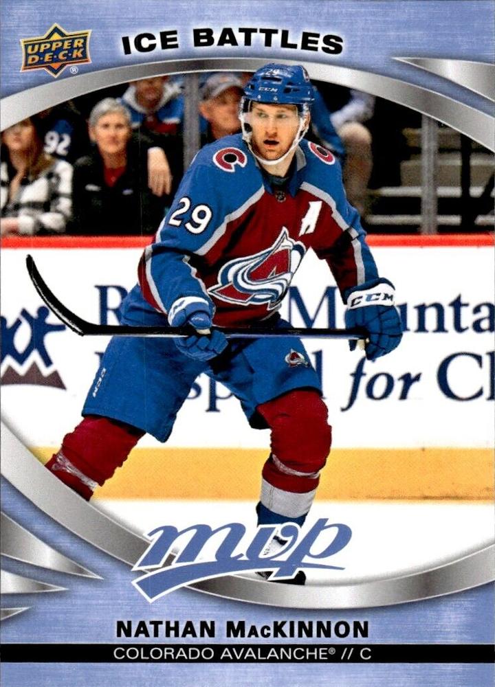 Nathan MacKinnon #75 Colorado Avalanche | 2023-24 Upper Deck MVP Ice Battles