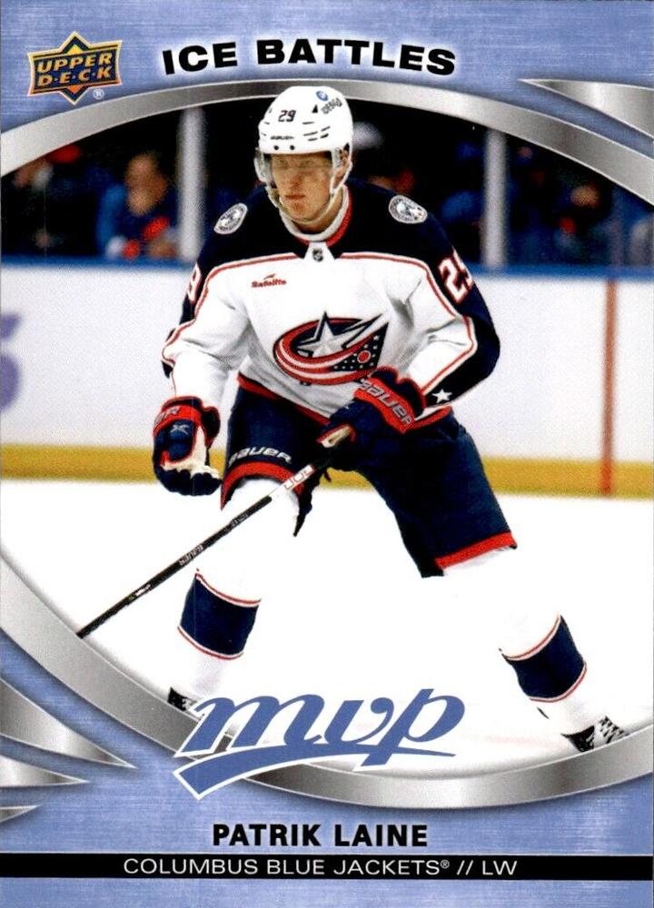 Patrik Laine #79 Columbus Blue Jackets | 2023-24 Upper Deck MVP Ice Battles