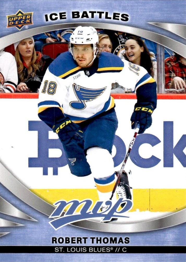 Robert Thomas #81 St. Louis Blues | 2023-24 Upper Deck MVP Ice Battles