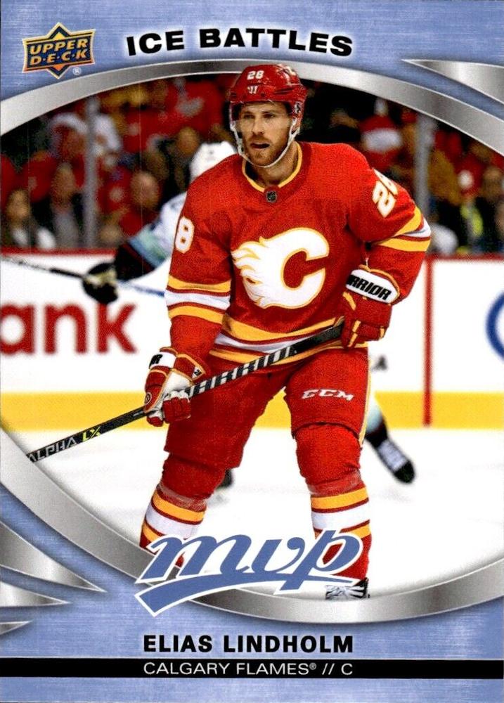 Elias Lindholm #83 Calgary Flames | 2023-24 Upper Deck MVP Ice Battles