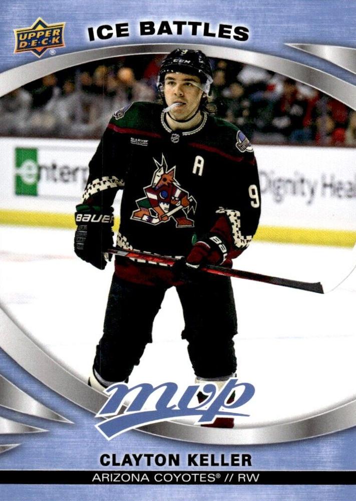 Clayton Keller #84 Arizona Coyotes | 2023-24 Upper Deck MVP Ice Battles