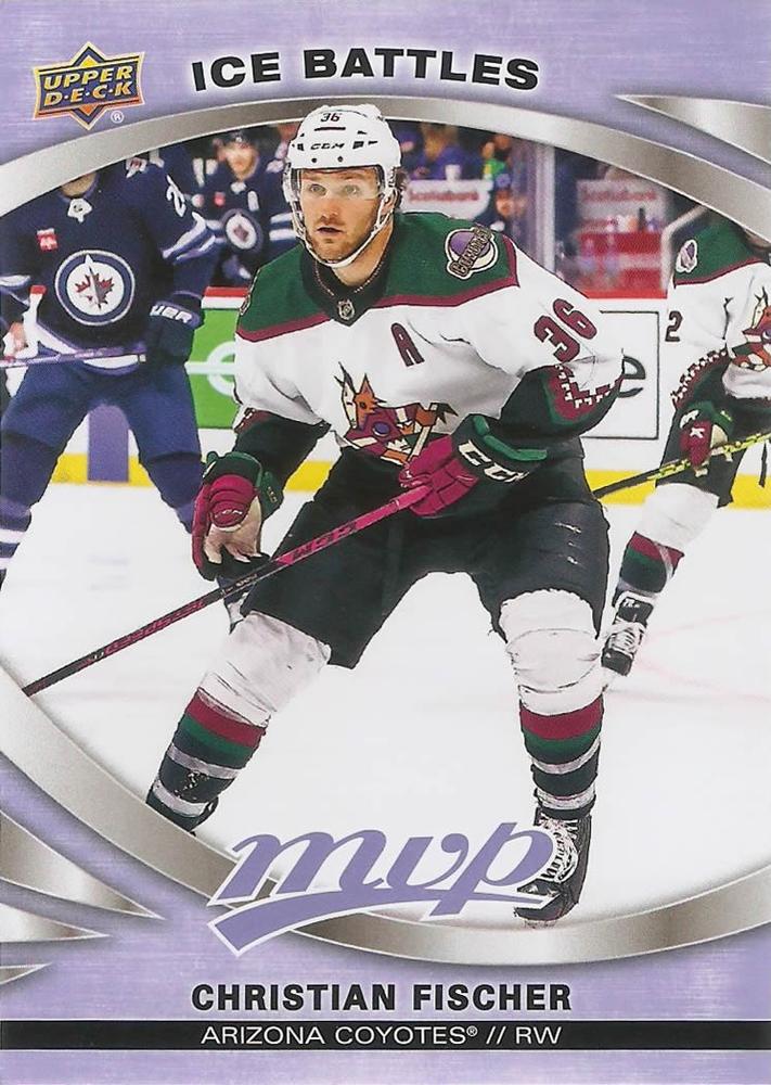 Christian Fischer #85 Arizona Coyotes | 2023-24 Upper Deck MVP Ice Battles