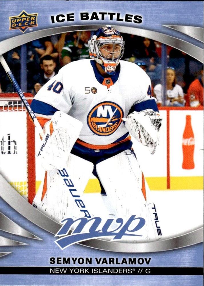Semyon Varlamov #8 New York Islanders | 2023-24 Upper Deck MVP Ice Battles
