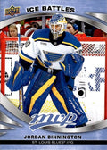 Jordan Binnington #92 St. Louis Blues | 2023-24 Upper Deck MVP Ice Battles