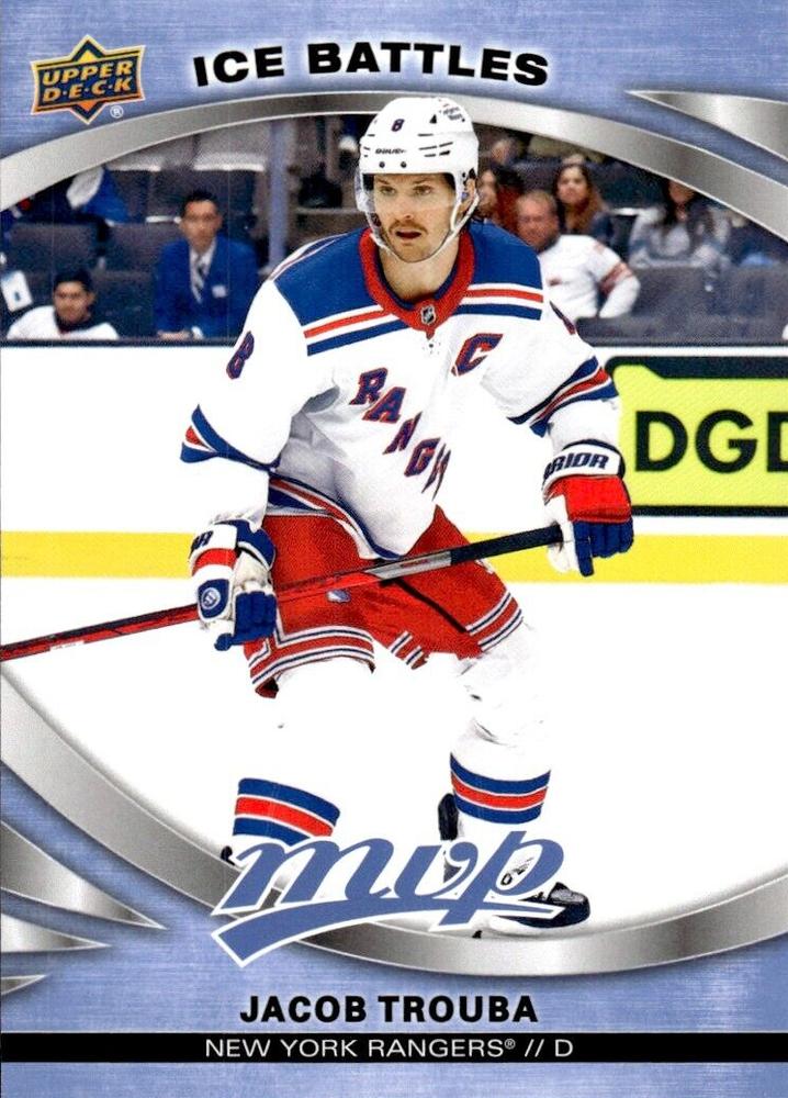 Jacob Trouba #93 New York Rangers | 2023-24 Upper Deck MVP Ice Battles