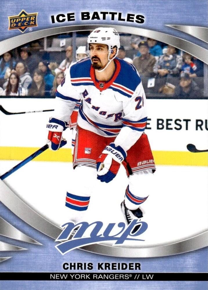 Chris Kreider #95 New York Rangers | 2023-24 Upper Deck MVP Ice Battles
