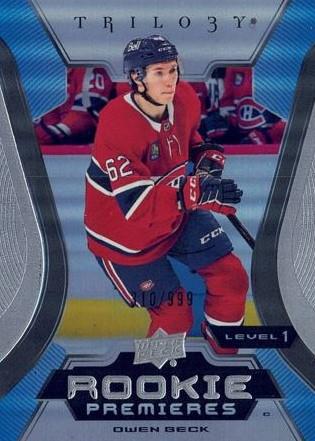 Owen Beck #101 Montreal Canadiens | 2023-24 Upper Deck Trilogy