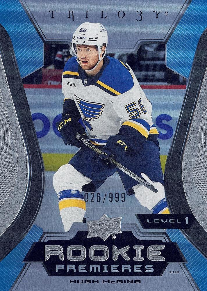 Hugh McGing #113 St. Louis Blues | 2023-24 Upper Deck Trilogy