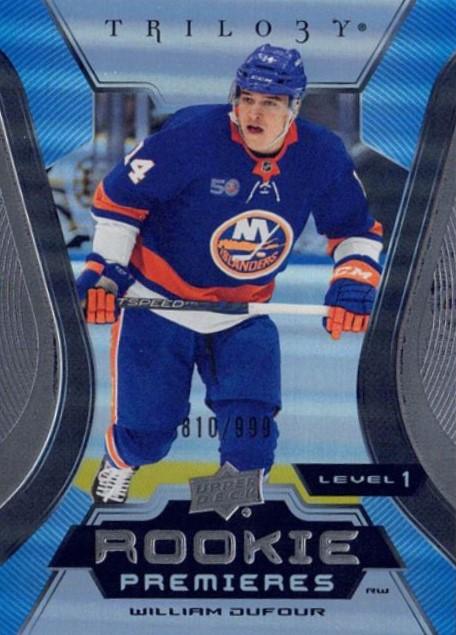 William Dufour #116 New York Islanders | 2023-24 Upper Deck Trilogy